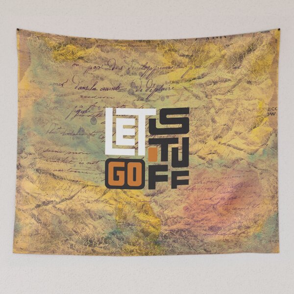 Item preview, LET STUFF GO [quotation] designed and sold by Carina Parry Studios.