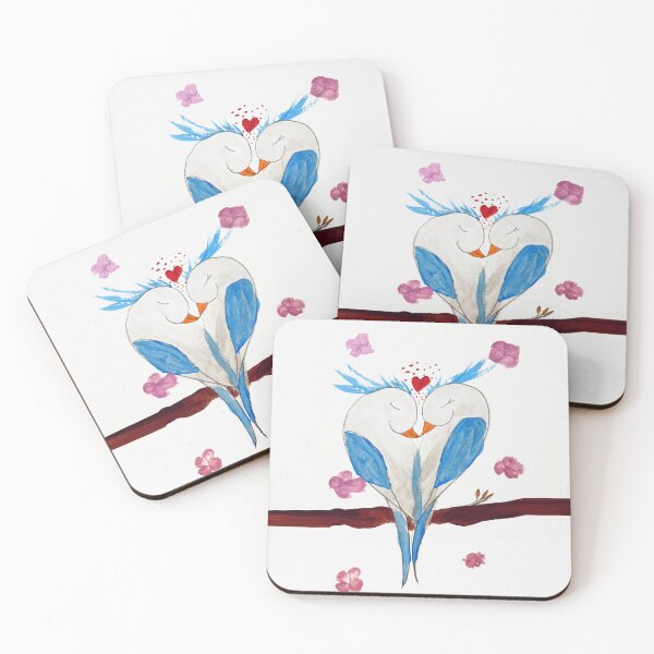 Item preview, SERIES NOALIE PAIR OF BIRDS IN LOVE designed and sold by LioTou.
