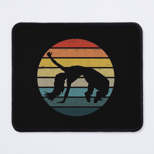 Item preview, Breakdance Dancer Silhouette On A Distressed Retro Sunset design designed and sold by theodoros20.