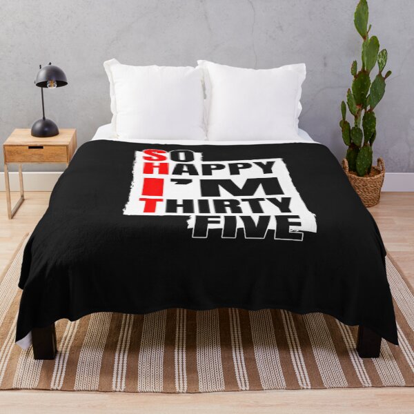 Item preview, So Happy I'm Thirty Five - Birthday BDAY 35th Birthday Premium T-Shirt designed and sold by shop luisant.