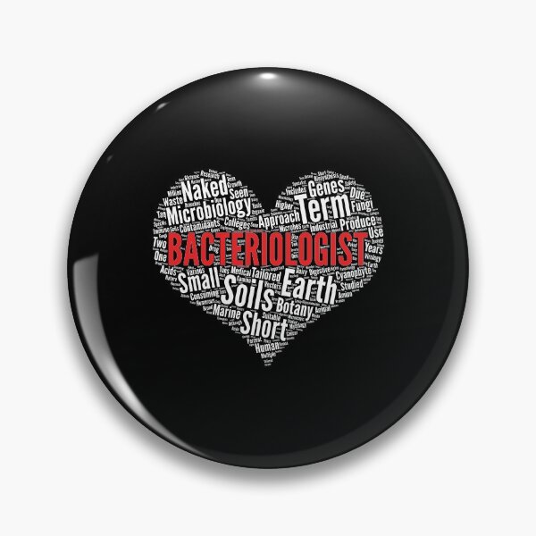Item preview, Bacteriologist Heart Shape Word Cloud Design print designed and sold by theodoros20.