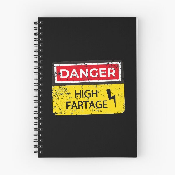 Item preview, Fart Danger Sign High Volt Fartage Breaking Wind Flatulence designed and sold by TheAplus.