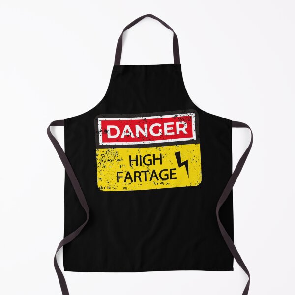 Item preview, Fart Danger Sign High Volt Fartage Breaking Wind Flatulence designed and sold by TheAplus.