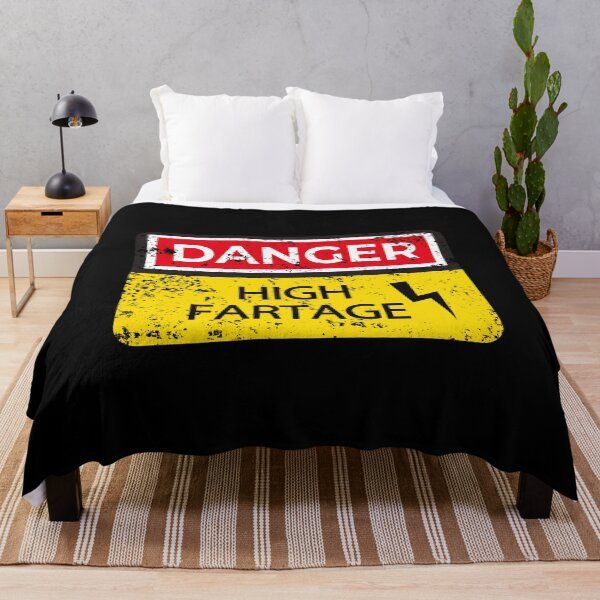 Item preview, Fart Danger Sign High Volt Fartage Breaking Wind Flatulence designed and sold by TheAplus.