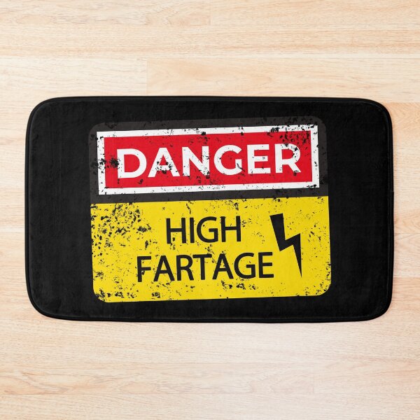 Item preview, Fart Danger Sign High Volt Fartage Breaking Wind Flatulence designed and sold by TheAplus.