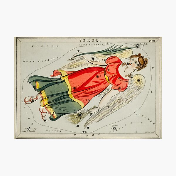 Item preview, Urania’s Mirror (circa 1825) - Virgo designed and sold by Hanna Hanuman.