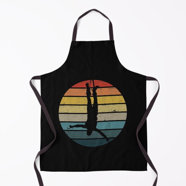 Item preview, Bungee jumping Silhouette On A Distressed Retro Sunset graphic designed and sold by theodoros20.
