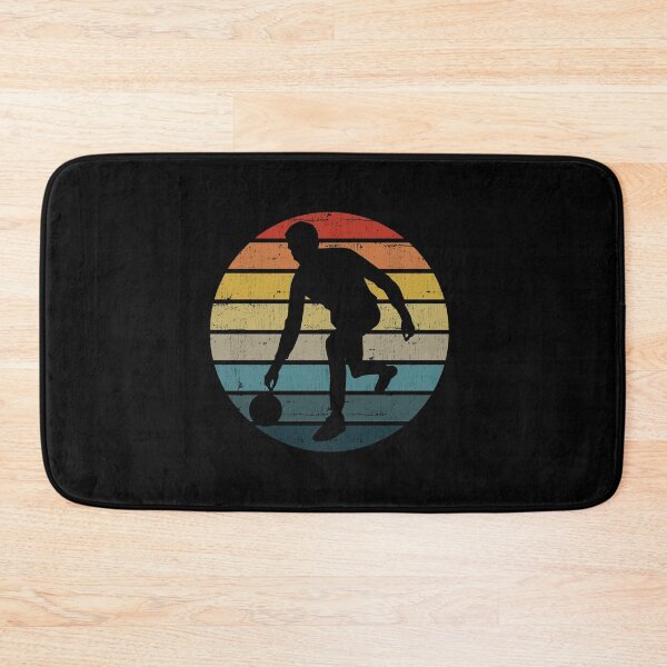 Item preview, Bowling Silhouette On A Distressed Retro Sunset graphic designed and sold by theodoros20.