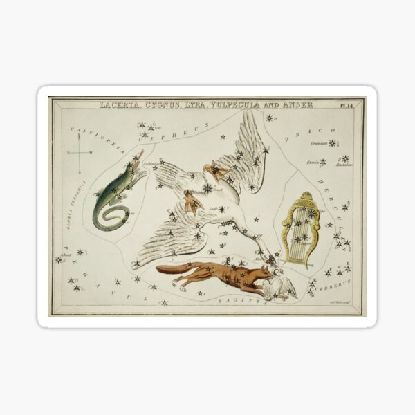 Item preview, Urania’s Mirror (circa 1825) - Cygnus & Lyra designed and sold by Hanna Hanuman.