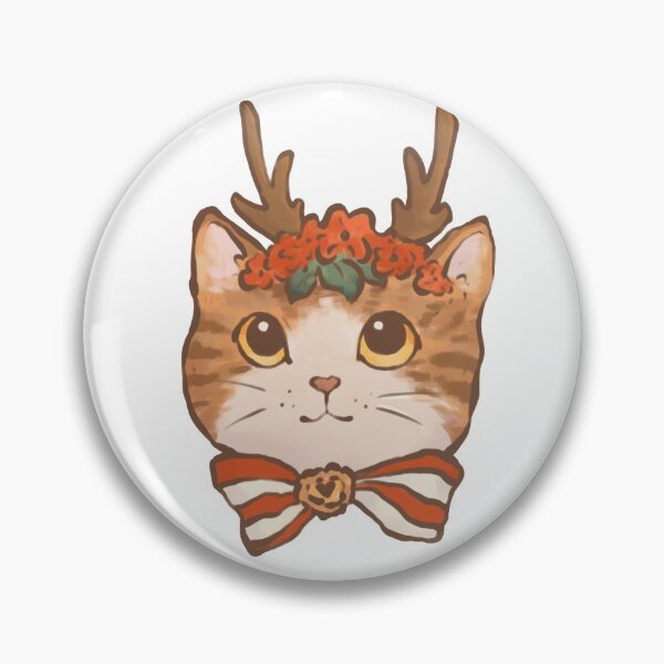 Item preview, Reindeer Christmas Cat designed and sold by SwaDesign.