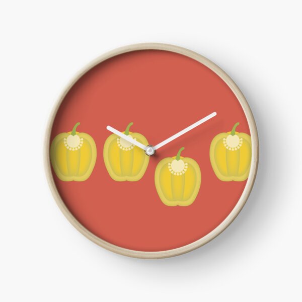 Bell Peppers Clock