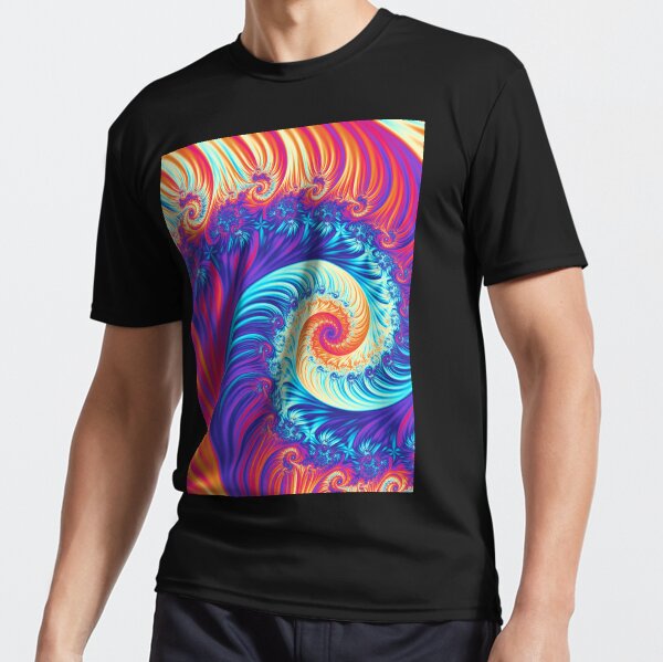Fractal Journey II Active T-Shirt