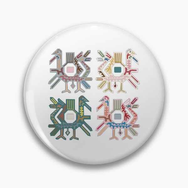 Item preview, Symbol 64 geometric pattern wild turkey "symbols" collection designed and sold by vincentbiollaz.