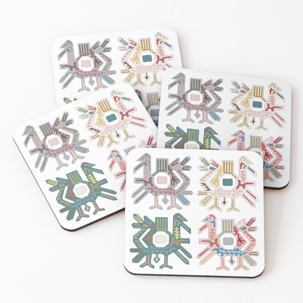 Item preview, Symbol 64 geometric pattern wild turkey "symbols" collection designed and sold by vincentbiollaz.