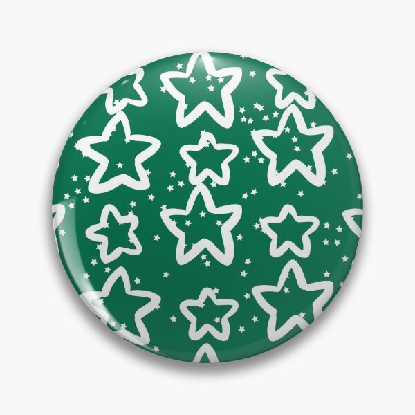 Item preview, Stars pattern green starbucks color designed and sold by CoolArtByMboya.