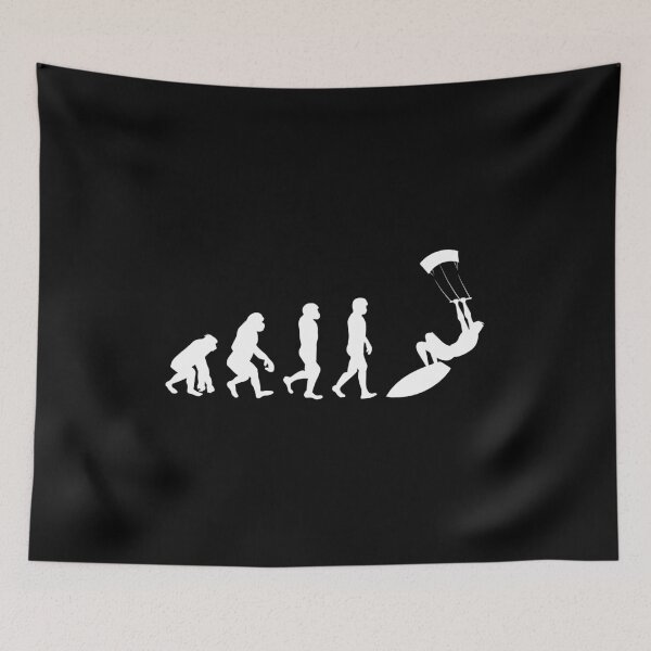Artikelvorschau, Evolution Kitesurfing Kite Kiteboard Geschenk entworfen und verkauft von TastefulTees.