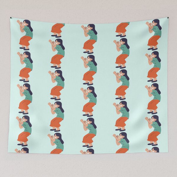Item preview, Happiest Celebration Dance by a Cute Girl | Best GRD Designs designed and sold by Best-GRD.