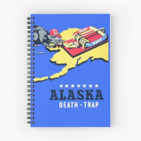 Item preview, US War Propaganda Poster Alaska Death Trap designed and sold by TheAplus.