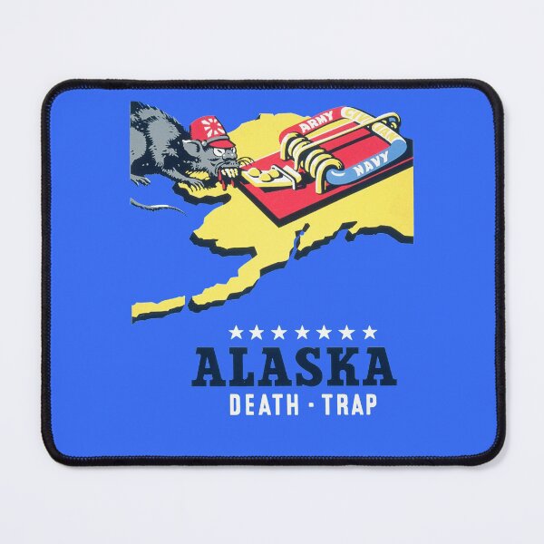 Item preview, US War Propaganda Poster Alaska Death Trap designed and sold by TheAplus.
