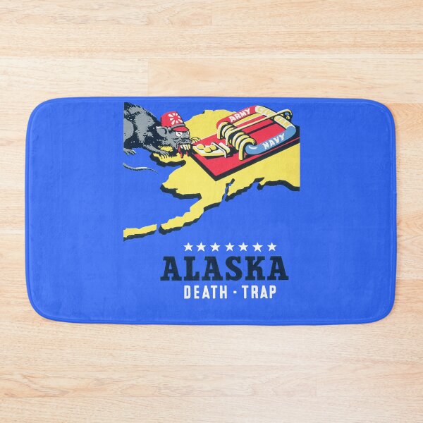 Item preview, US War Propaganda Poster Alaska Death Trap designed and sold by TheAplus.