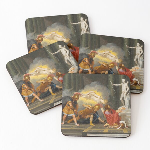 Item preview, Achilles wounded in the Heel - Bertholet Flemalle designed and sold by brushandframes.
