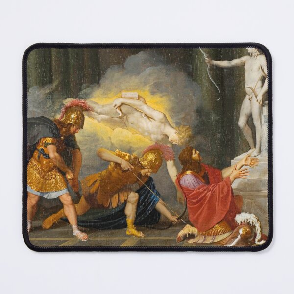 Item preview, Achilles wounded in the Heel - Bertholet Flemalle designed and sold by brushandframes.