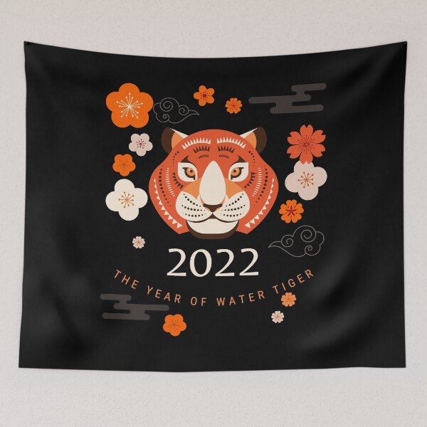 Item preview, The Year of Water Tiger designed and sold by ecdato.