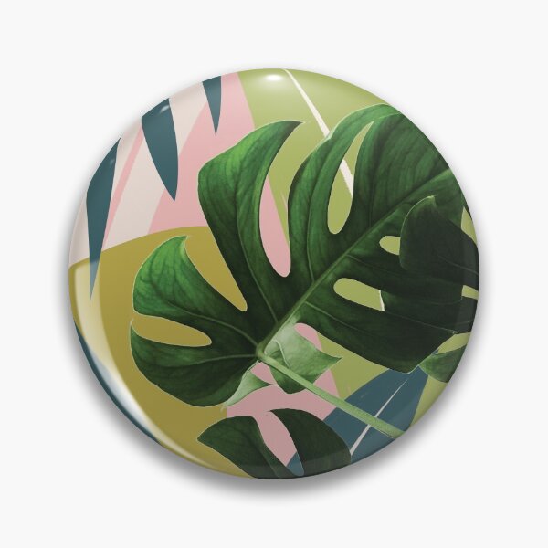 Item preview, Abstract Tropical Leaf Art with Warm Earthy Tones and Pastel Colors #2 designed and sold by Teeline.