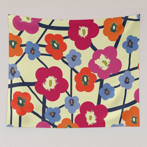 Item preview, Iconic Colorful Modern Scandi Garden designed and sold by Deutschic.