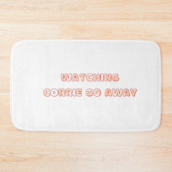 Item preview, Watching Corrie Go Away Sticker designed and sold by Dragsma ⭐⭐⭐⭐⭐.