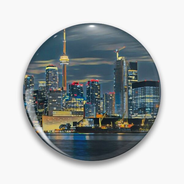 Item preview, Toronto de noche designed and sold by Sofia-Draws.