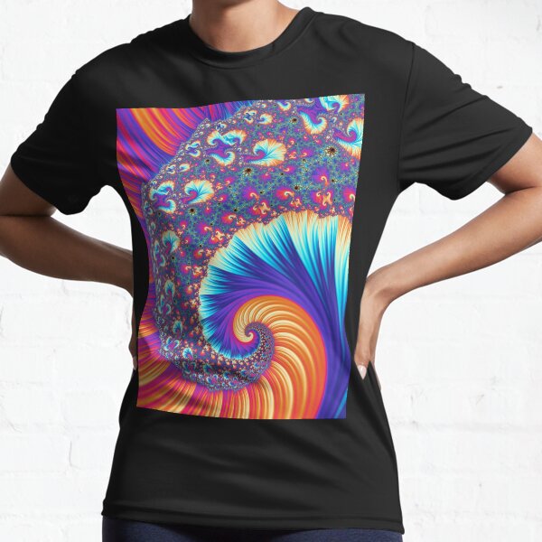 Fractal Journey IV Active T-Shirt