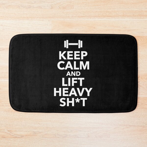 Item preview, Keep Calm And Lift Heavy Sh*t | Gym Design For Lifters designed and sold by Printend _.