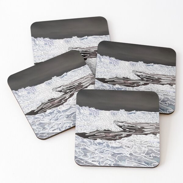 Item preview, Wollongong Rocky Coast - One Line designed and sold by Arkneer.