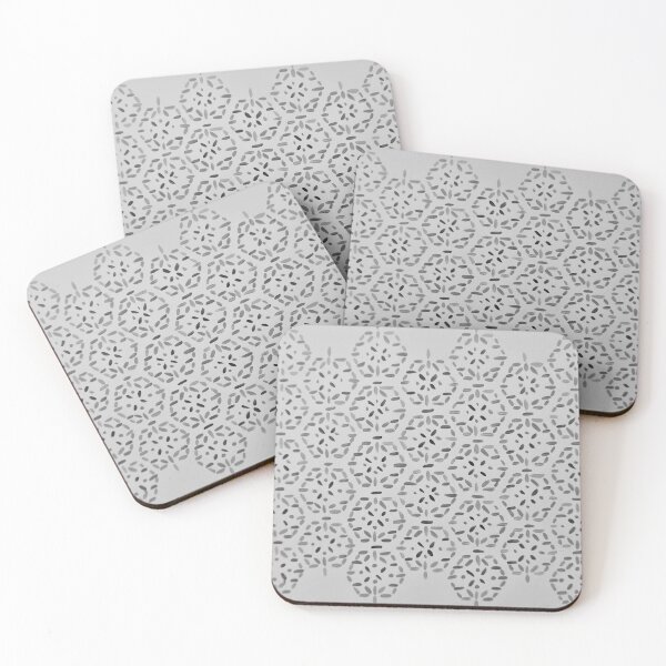 Item preview, gray mediterranean pattern designed and sold by FONESAY.