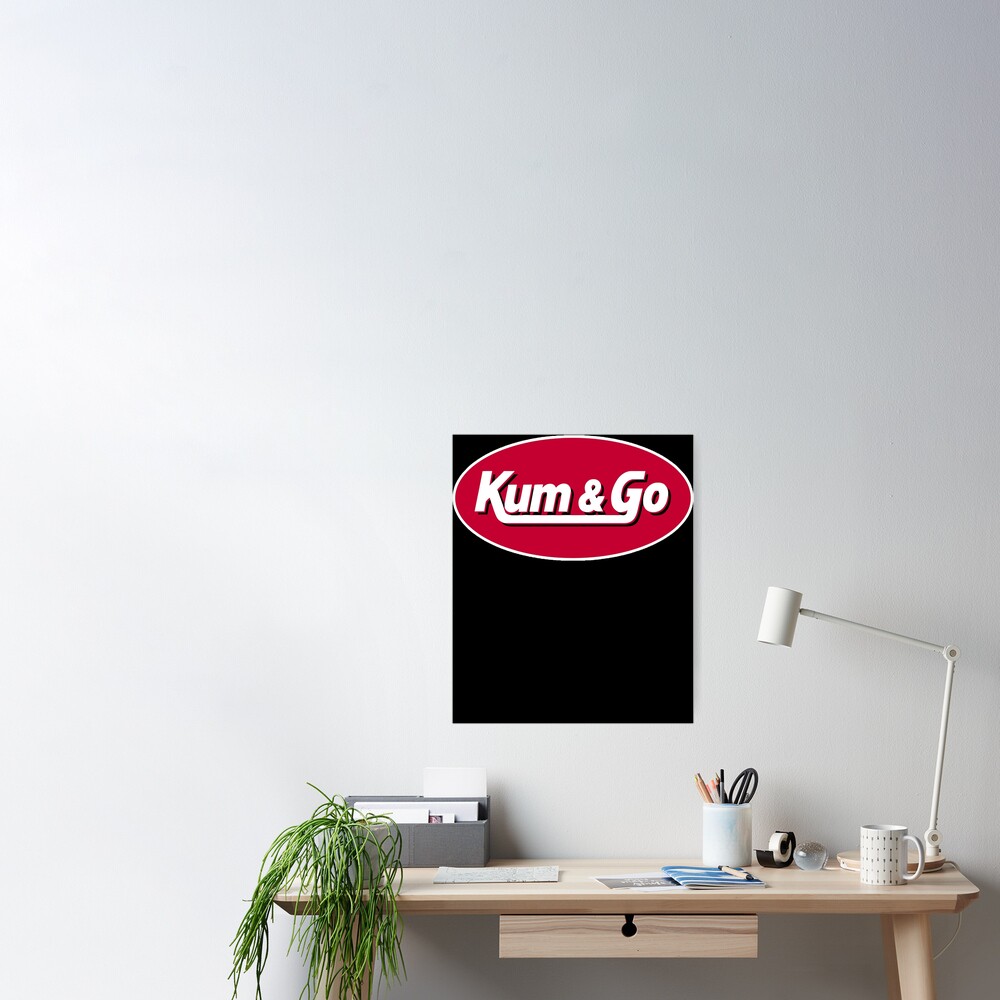 Kum And Go Logo Poster By Alvarjenki Redbubble