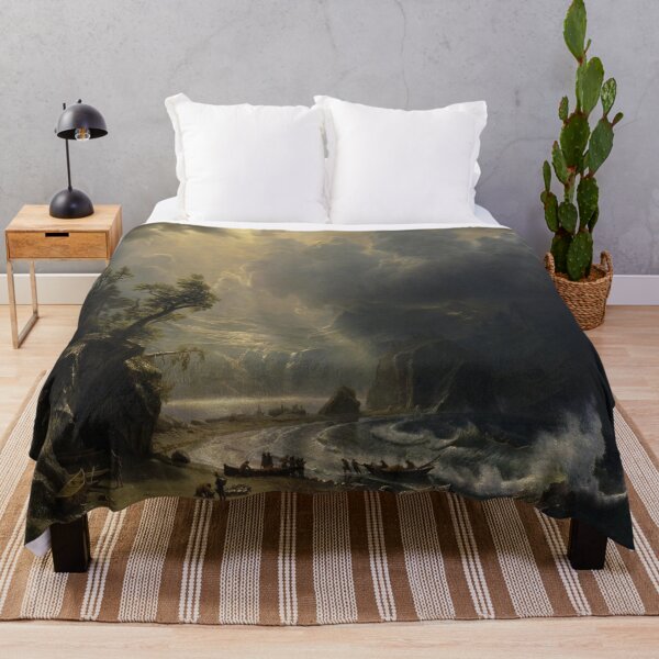 Item preview, Albert Bierstadt's Puget Sound on the Pacific Coast designed and sold by mosfunky.