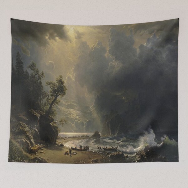 Item preview, Albert Bierstadt's Puget Sound on the Pacific Coast designed and sold by mosfunky.