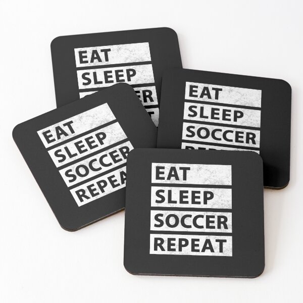 Aperçu de l'œuvre Soccer Player Eat Sleep Soccer T-Shirt créée et vendue par JaNae19.