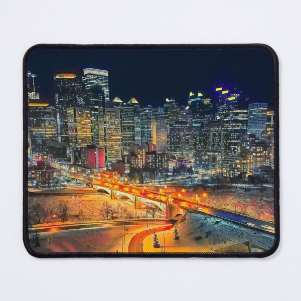 Item preview, Calgary at Night designed and sold by Sofia-Draws.
