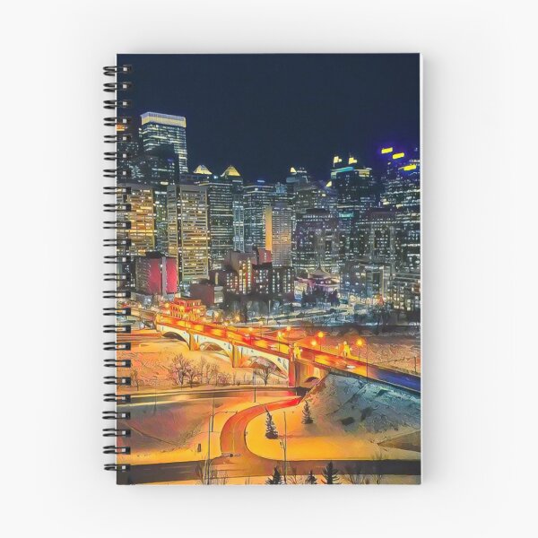 Item preview, Calgary at Night designed and sold by Sofia-Draws.
