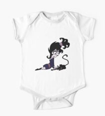 Beetlejuice - Lydia with Cat One Piece - Short Sleeve