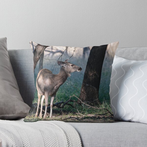 Item preview, Sambar deer in the woods designed and sold by Pravine Chester.