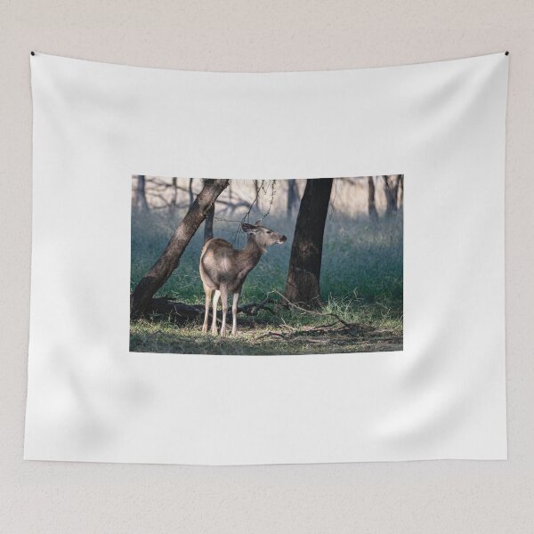 Item preview, Sambar deer in the woods designed and sold by Pravine Chester.