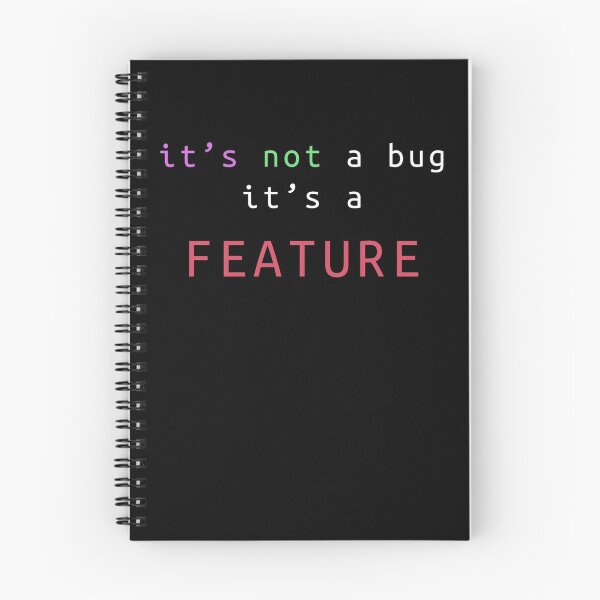 Item preview, It's not a bug it's a FEATURE designed and sold by halfslide.