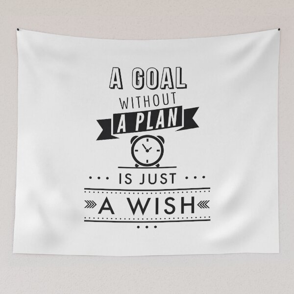 Item preview, A Goal Without A Plan - Motivational Design designed and sold by Psych-odyssey.