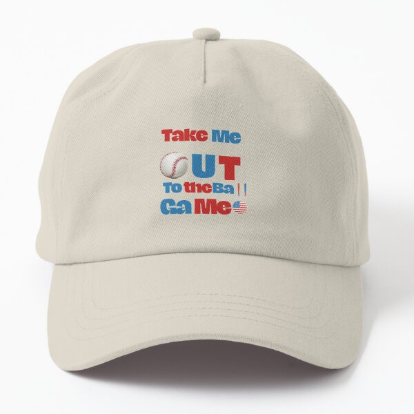 Take me out to the ball game instant down loadable baseball hats