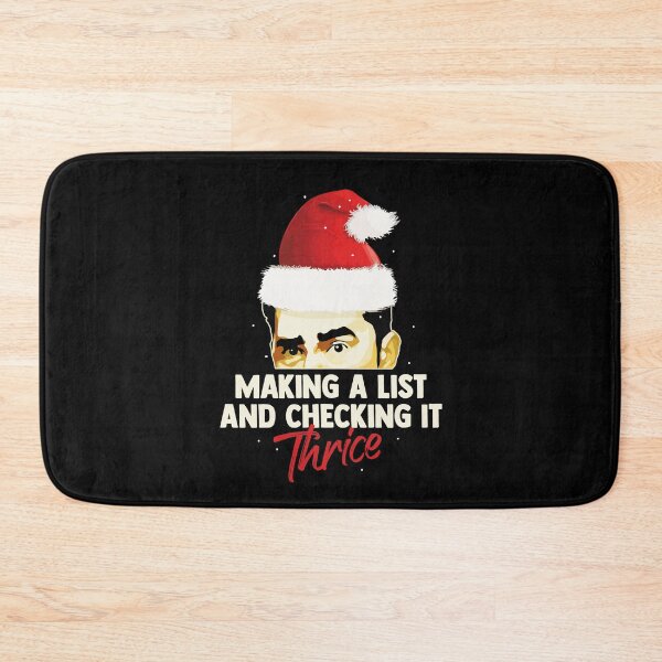 Item preview, Making A List And Checking It Thrice Funny Christmas Saying designed and sold by Dressed For  Duty.