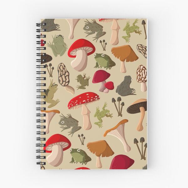 Item preview, Frogs and Mushrooms designed and sold by Flynnsdrawings.