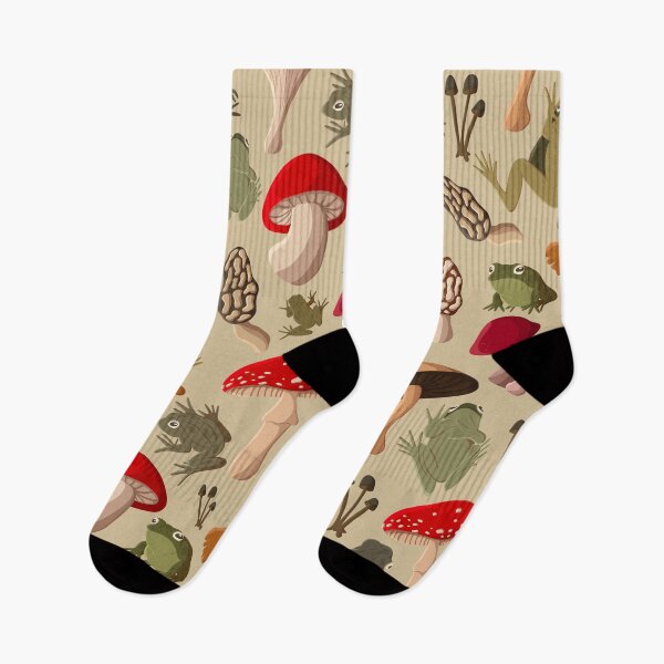 Item preview, Frogs and Mushrooms designed and sold by Flynnsdrawings.